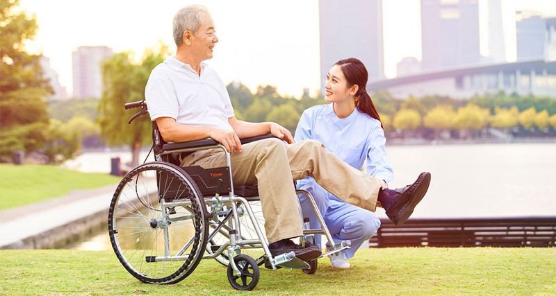 Manual Wheelchair, Powdered Wheelchair, Promotion - •TIANJIN TAIKANG SUNSHINE TECHNOLOGY CO.,LTD